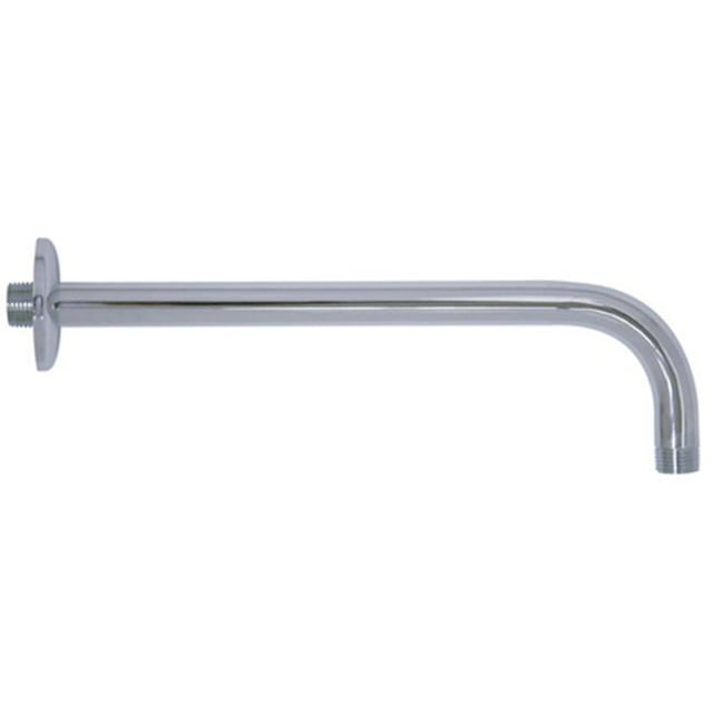 17 Inch Rain Drop Shower Arm - Polished Chrome Finish