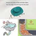 thumbnail image 3 of Durable Silicone Shower Cap, Easy to Install and Clean, for 4 pies, 3 of 4