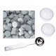 thumbnail image 1 of Sellado de cera Cuentas de sello de cera Kit de sello de cera de bricolaje ampliamente utilizado Fácil de usar y limpiar Decoración Manualidades de regalo con tinta fina de brillo vintage Inevent HA047891-22, 1 of 7