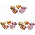 thumbnail image 1 of HUGFEGWE 15 Pcs Bols à Riz pour Bols en Silicone Bol d'Assaisonnement Bol CJB91-8621, 1 of 9