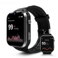 thumbnail image 1 of GPS Position Smartwatch for Elderly Fall Alarm Blood Pressure Heart Rate Health Monitoring Smart Watch-Black, 1 of 5