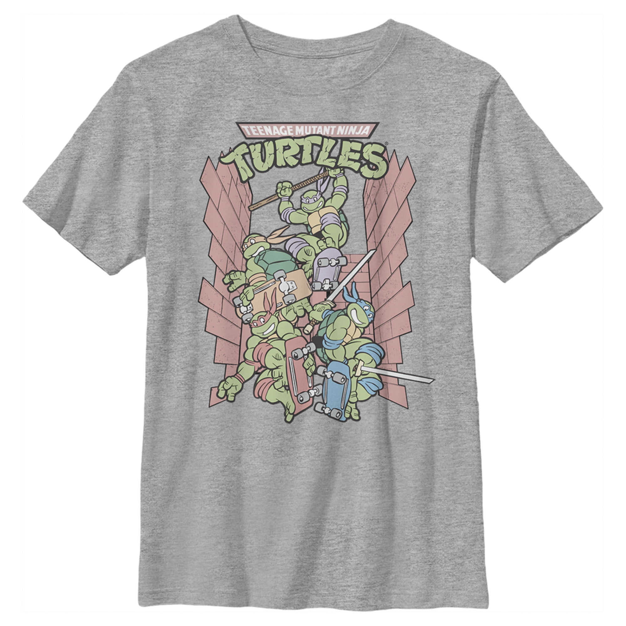 Teenage Mutant Ninja Turtles - Boy's Teenage Mutant Ninja Turtles Brick ...