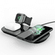 thumbnail image 2 of Adecuado para auriculares Apple, teléfono móvil, reloj, carga rápida inalámbrica, soporte de cargador inalámbrico tres en uno, 2 of 5