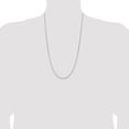 thumbnail image 2 of Auriga 925 Sterling Silver 1.5 mm Diamond-cut Round Box Chain Necklace for Women 26", 2 of 5
