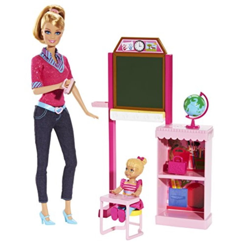Barbie Maitresse D école Et Sa Classe Barbie Careers Teacher Playset - Walmart.com - Walmart.com