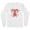White, variant on Cute Candy Canes Long Sleeve Shirt Unisex Large White