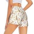 thumbnail image 3 of Sigee Happy Easter for Women's Athletic Shorts High Waisted Running Shorts Pocket Sporty Short Gym Elastic Workout ShortsSmall, 3 of 9