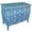 Blue, variant on Favors Handicraft 3 Drawer Curved French Provincial Style Dresser in Blue