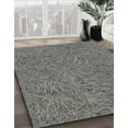thumbnail image 2 of Ahgly Company Indoor Square Patterned Dark Gray Novelty Area Rugs, 6' Square, 2 of 6