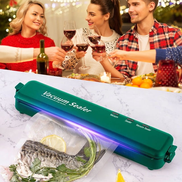 Teissuly Vacuum Sealer, Food Protector Vacuum Sealer Machine, Automatic Food Vacuum Sealer For Food Preservation Sealing Packing System, For Fresh Food And Food Storage Teissuly WER2023112006220