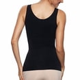 thumbnail image 5 of JYLPZYR Women's Solid Large Sports Fitness Yoga Shaping Tank Top (Black,XXXL), 5 of 8