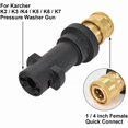 thumbnail image 3 of Pressure Washer Gun Adapter, 1/4" Female Quick Connect Fitting, Compatible with Karcher K2-K7, Pressure Washer Accessory, 3 of 5