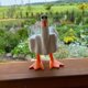thumbnail image 5 of Estatua de decoración artesanal de pato escultura creativa de resina para escritorio de oficina en casa, 5 of 5