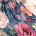 thumbnail image 3 of Pioneer Flower Blanket,Comfortable Soft Flannel Throw Blanket,All Season,Warm Lightweight Blankets for Sofa Bed Couch Living Room Chair,30"x40"(80x100cm), 3 of 4