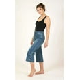 thumbnail image 4 of Grace in LA Jeans Women's High Waisted Cropped Flare Stretch Jeans (29), 4 of 4