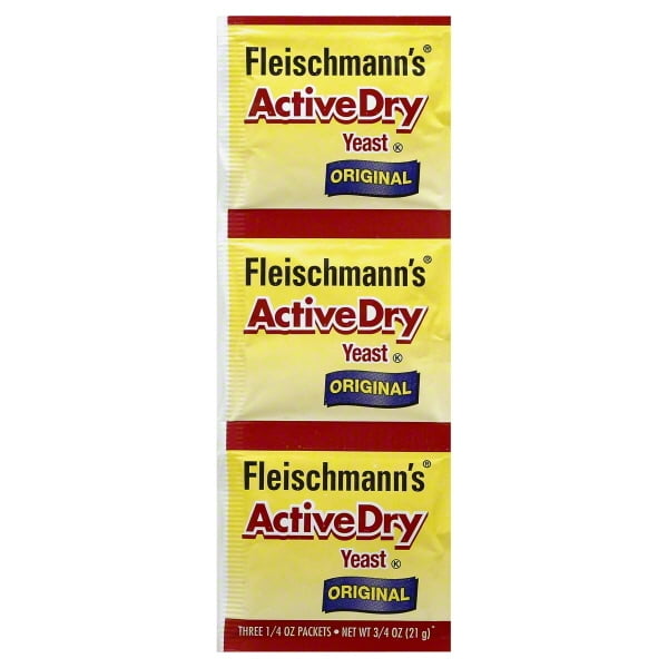 Fleischmann's Active Dry Yeast 0.75 oz., 3 Packets