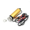 thumbnail image 1 of Portabl Car Camping Electric Water Bomb Submersible Oil Pump Filter Mesh Transfer Tool -, 1 of 4