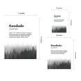 thumbnail image 7 of Designs ByLITA Saudade Dictionary Definition Forest Design, 5 x 7 Wooden Wall Print (Framed) | Inspirational Modern Art Decoration, 7 of 7
