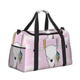 thumbnail image 2 of Balery Aerial Yoga for Unicorn Bolsa de Gimnasio para Mujeres, Bolsa de Viaje con Bolsillo Húmedo, Bolsa de Fin de Semana para Mujeres, Bolsa de Viaje Resistente al Agua, 2 of 7