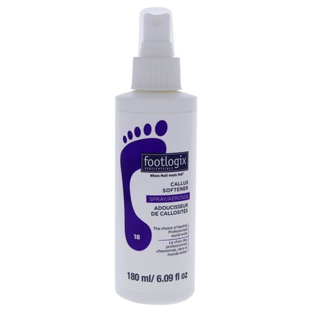 Footlogix Callus Softener Spray Treatment for Unisex - 6.09 oz