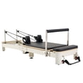 thumbnail image 1 of KFFKFF Foldable Pilates Reformer Machine, Reformer Set with  Sitting Box, Pilates Bed with Dual Resistance- Spring & Cord, for Advanced Users & Beginners, Up to 400 LBS, 1 of 9
