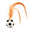 Cat Football & Badminton Set - Large Size, variant on High Elastic Rubber Cat Toy Ball with Feathers, Interactive Bouncing Kitty Teaser for Boredom Relief & Solo Play, Multi-Style Chasing Balls for Dogs & Cats
