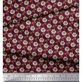 thumbnail image 3 of Soimoi Cotton Poplin Fabric Artistic Floral Decor Fabric Printed Yard 56 Inch Wide, 3 of 3