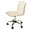 Beige, variant on Roundhill Furniture Fremo Chromel Adjustable Air Lift Office Chair, Beige