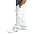thumbnail image 3 of Man‘s Sweatpants Cargo Pants With Pocket Loose Drawstring Elastic Waist Athletic G-style Trousers Workout Joggers Gym, 3 of 6