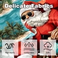 thumbnail image 3 of Santa Claus Luxurious Velvet Pillows Covers Set of 2 for Throw Pillow or Bed Pillow, Unique Patterns, 16x16 18x18 20x20 Inches,for Various Occasions, 3 of 6
