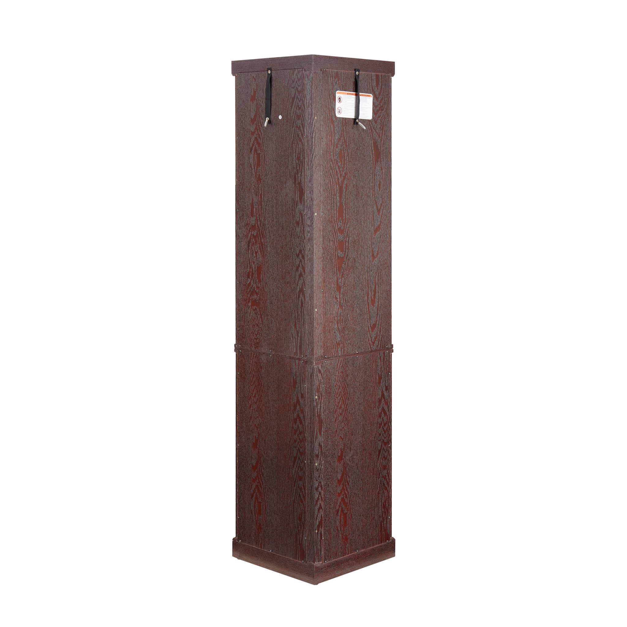 CKEASEAN Curio Cabinet with Light Bulb, 70"H Corner Glass Display Case with Tempered Glass Door and Adjustable Shelves