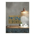 thumbnail image 3 of Marmont Hill Blue Flowers III Painting Print on Wrapped Canvas, 3 of 3