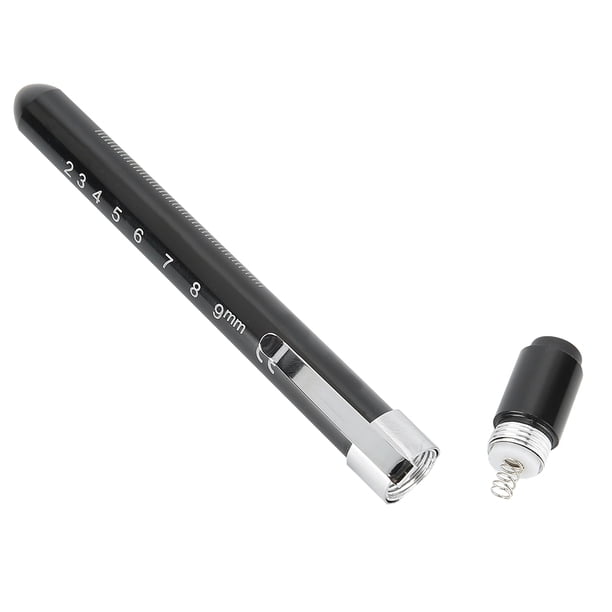 Pluma medidora de pupila portátil Bling Bling linterna accesorio para gafas optometría