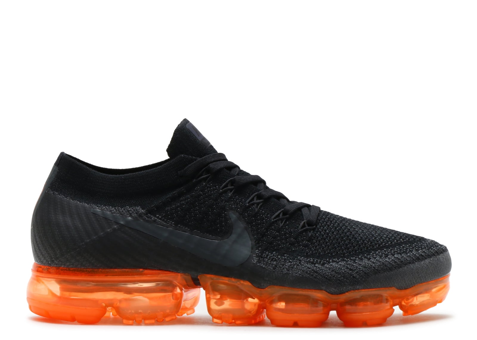 black and orange nike vapormax