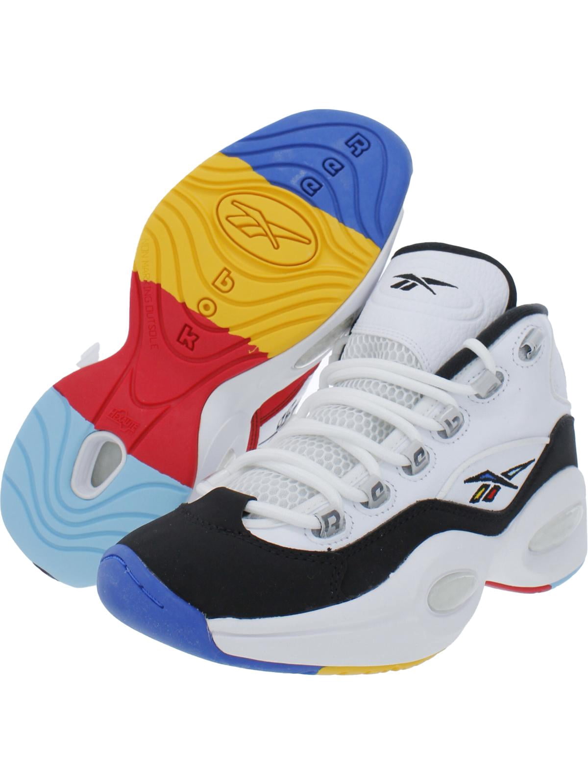 Reebok Mens Question Mid White Shoes (NWT) Reebok QUESTION MID – DTLR main image 3