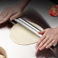 thumbnail image 4 of 304 Stainless Steel Rolling Pin Stick Rolling Stick For Making Dumpling Dough Pressing Stick Baking Baking Utensil Set with Rolling Pin for Adults Rolling Pin Bands for Cookies Embossed Rolling Pin, 4 of 4