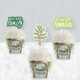 thumbnail image 3 of Big Dot of Happiness Family Tree Reunion - Cupcake Decoration - Family Gathering Party Cupcake Wrappers and Treat Picks Kit - Set of 24, 3 of 8