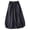Navy, variant on Women's Tennis Skirts Summer Women Fashion Mid Length High Waisted A Line Skirt Brown XXL