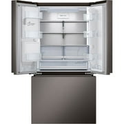 LG LRYXC2606D 25.5 Cu. Ft. Black Stainless Steel 3-Door French Door Refrigerator