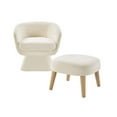thumbnail image 6 of S-HOME Chair with Footrest and Modern Styling Perfect for Small Spaces, Corner Nooks, and Reading Comfort, 6 of 6