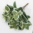 thumbnail image 5 of Artificial Greenery Stems,Silk Green Leaves Fake Ficus Garland Spray Plants Faux Greenery Decoration,Imitation Branch with Leaf Short Branch Diy Leaf Decoration Simulation Flower Arrangement, 5 of 6
