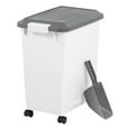 thumbnail image 3 of IRIS 30 Lbs. Airtight Pet Food Container | Dog & Cat Food Storage Bin with Scoop, 3 of 8