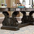 thumbnail image 7 of Furniture of America Lido Traditional Wood 7-Piece Dining Table Set in Walnut, 7 of 7