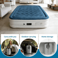 thumbnail image 5 of OOILOLN College Student Indoor Air Mattress - 14 Inch Inflatable Bed with Built-in Pump, 3-Minute Inflation, Flocked Waterproof PVC for Rental Housing, 5 of 7
