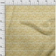 thumbnail image 3 of oneOone Georgette Viscose Yellow Fabric Leaves Craft Projects Decor Fabric Printed By The Yard 42 Inch Wide, 3 of 5