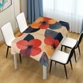 thumbnail image 3 of Yayeee Tablecloths for Rectangular Tables 54 x 54 inch Party Table Cover, Flowers Pattern, 3 of 6