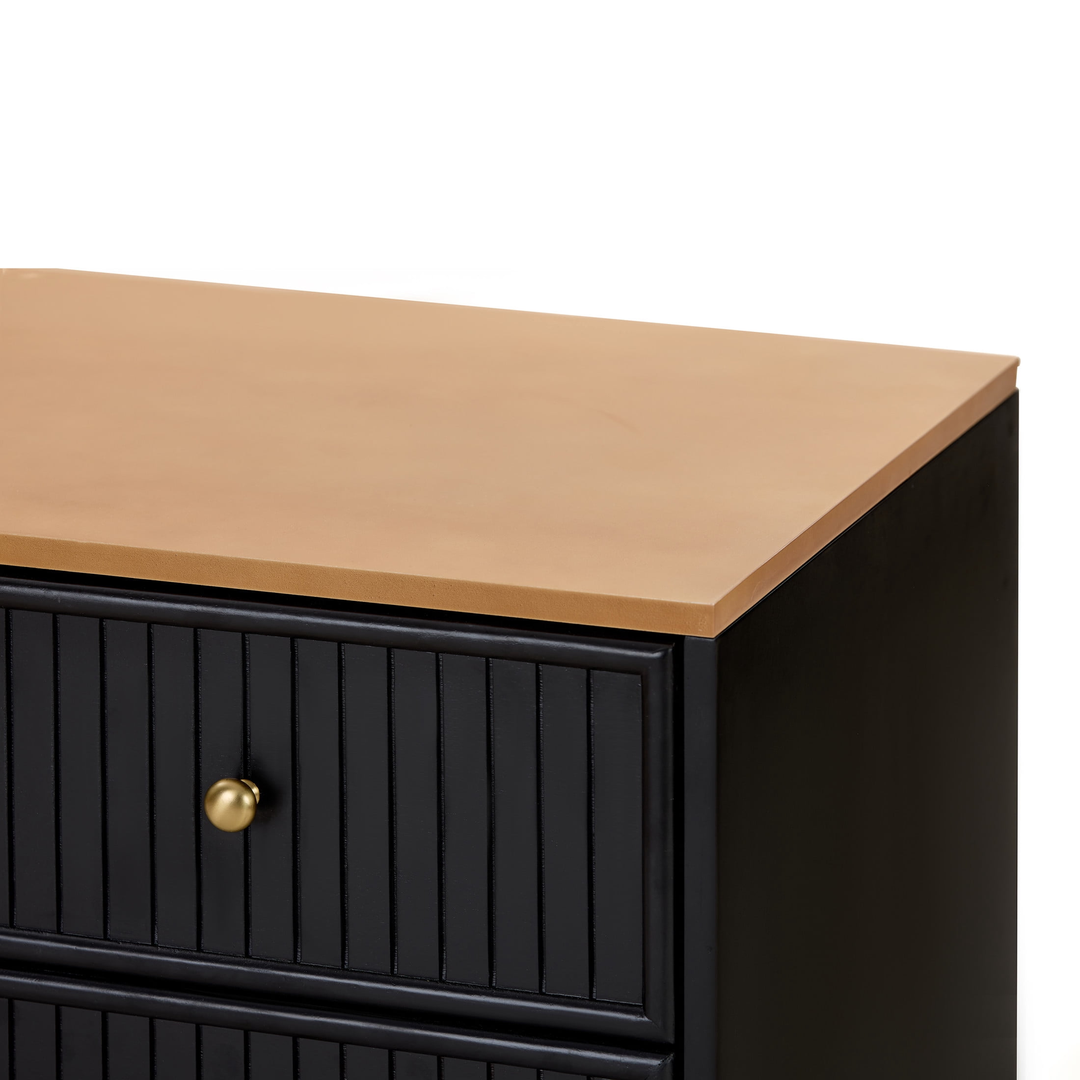 Christopher Knight Home 60" Modern Sideboard Buffet Cabinet with 6 Drawers & Adjustable Shelf, Black