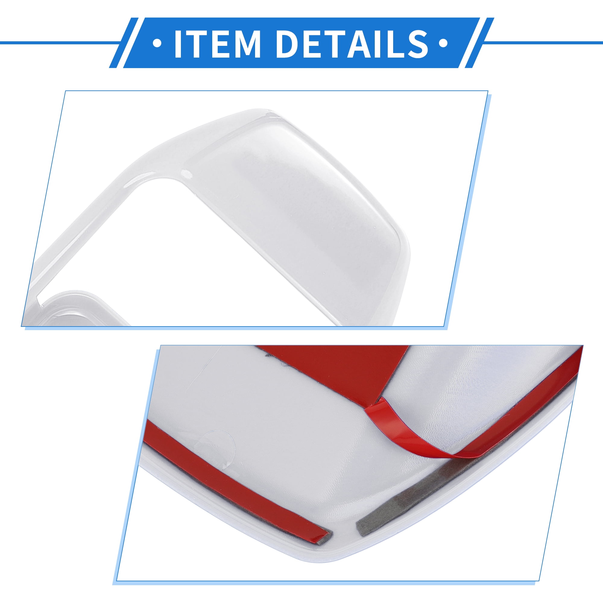 Unique Bargains 4 Pcs Door Bowl Cover Trim Compatible for Jeep Wrangler JL 2018-2022 ABS White Exterior Accessories