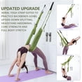 thumbnail image 4 of Correa para estirar las piernas, equipo de estiramiento con anclaje de puerta, entrenador de flexibilidad, asistencia para doblar la espalda para danza, yoga aéreo, ballet, 4 of 5