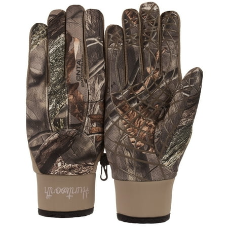 Ladies Hiddn Camo Mid Weight Glove Small Medium